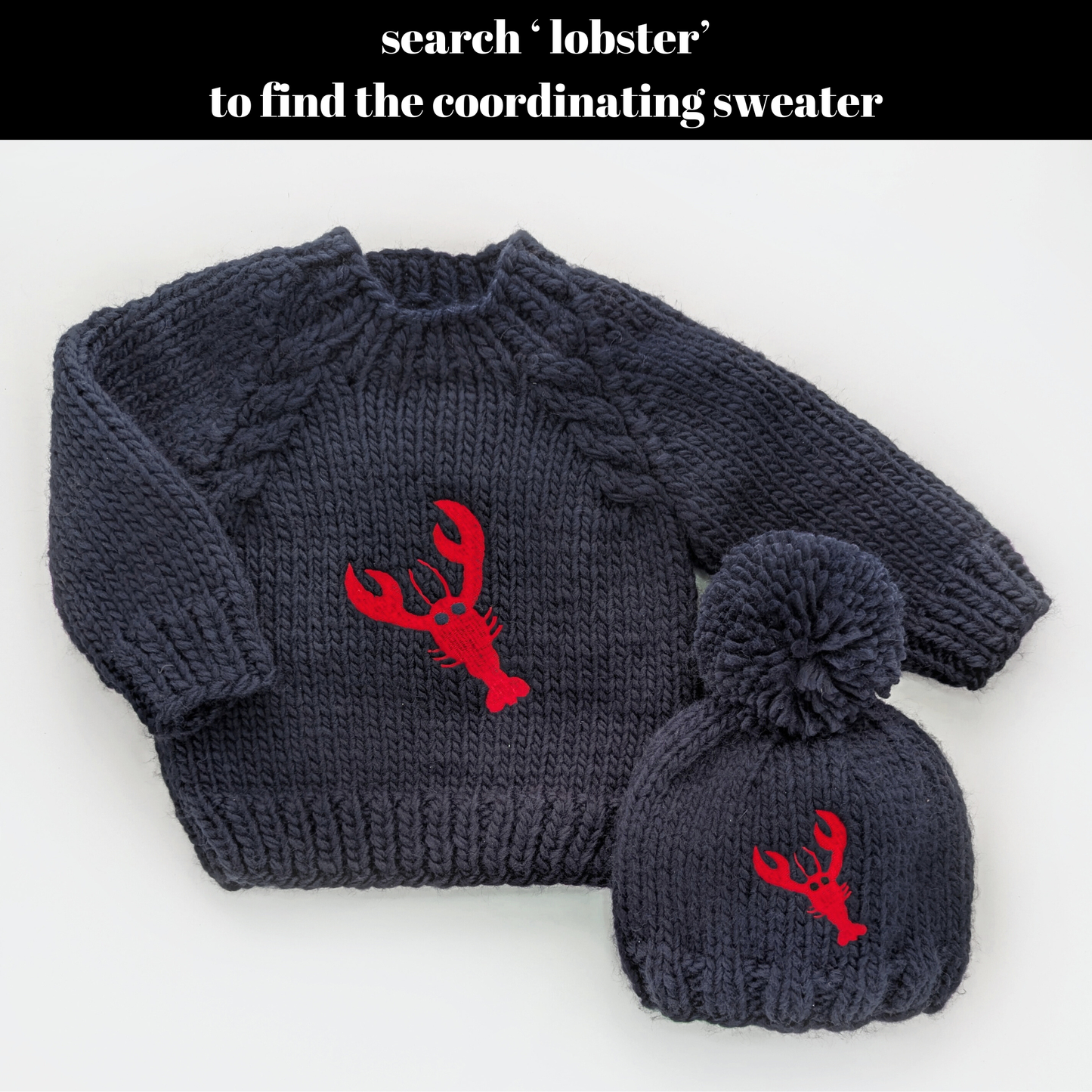 Huggalugs - Lobster Beanie Hat for Baby & Kids