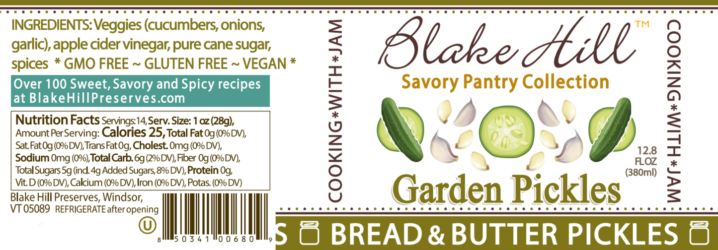 Blake Hill Preserves - Garden Pickles