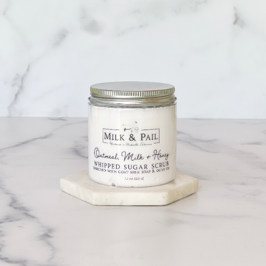 Milk & Pail - Oatmeal, Milk & Honey Whipped Sugar Scrub