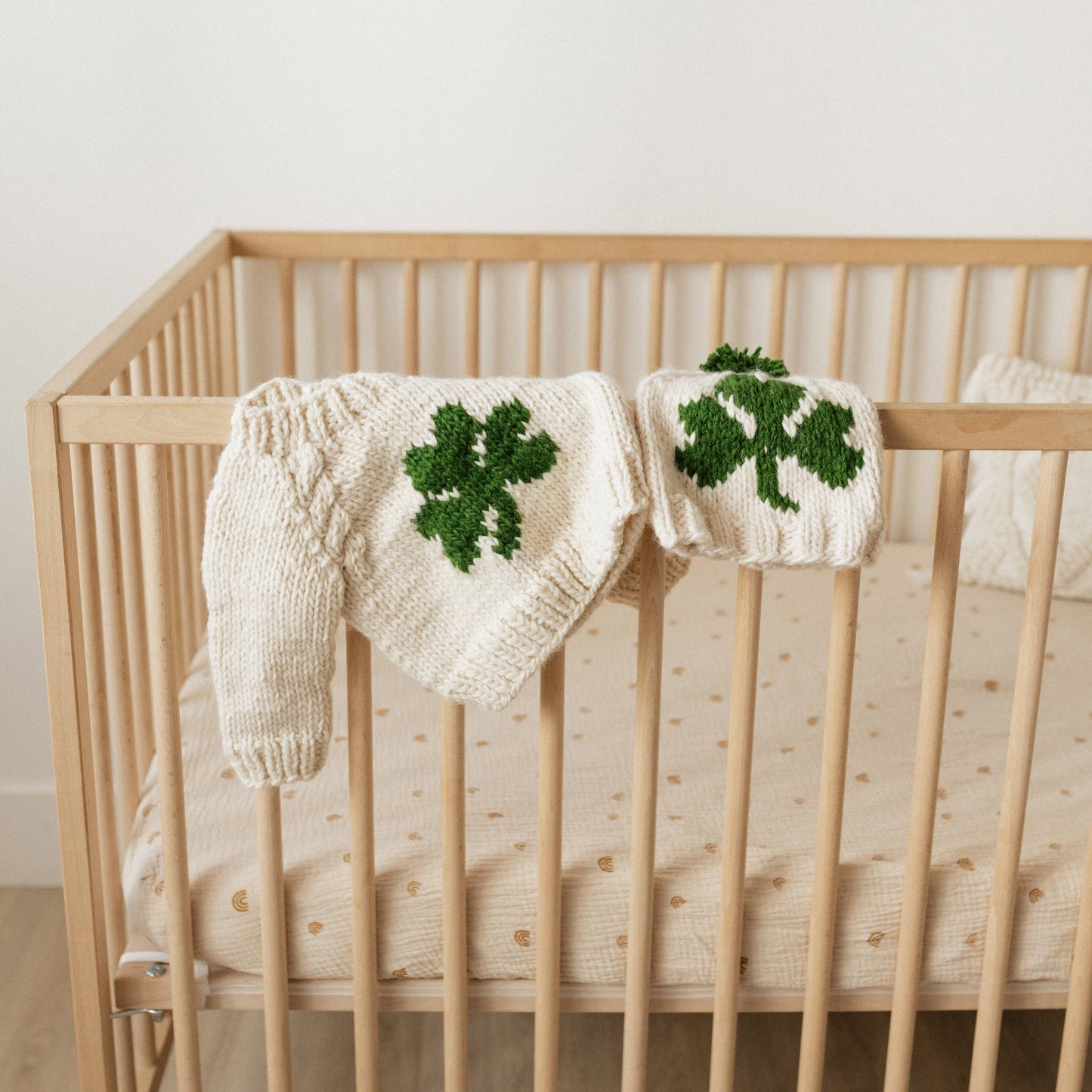 Huggalugs - Shamrock Crew Neck Sweater Baby & Toddler