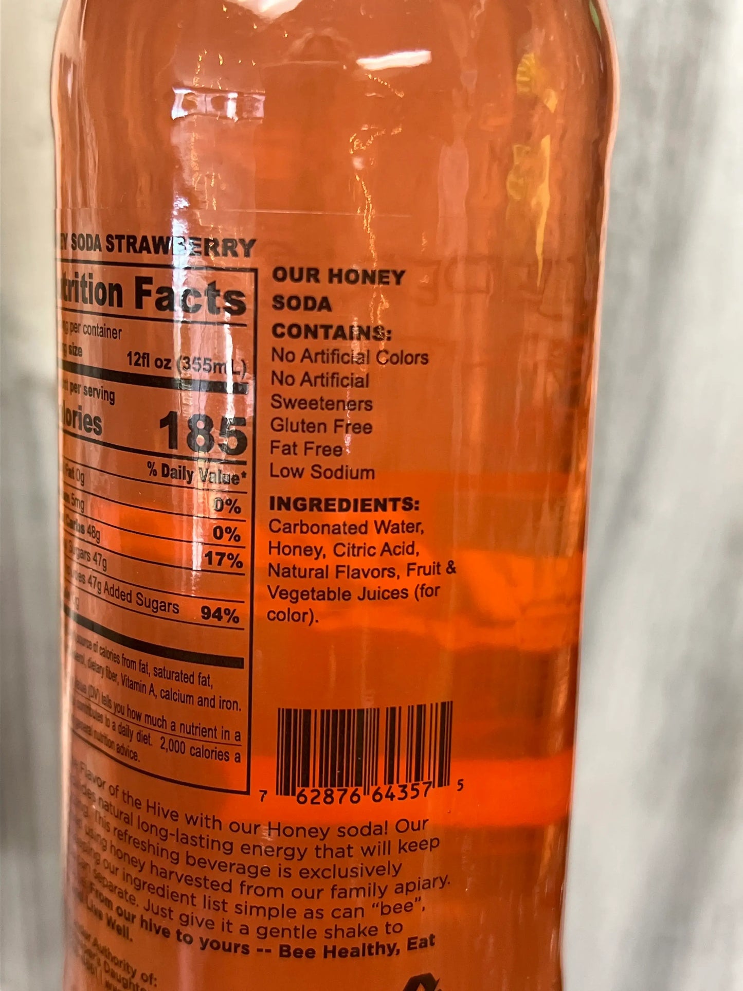 The Beekeeper's Daughter - Honey Soda - Swarmin' Strawberry Lemonade