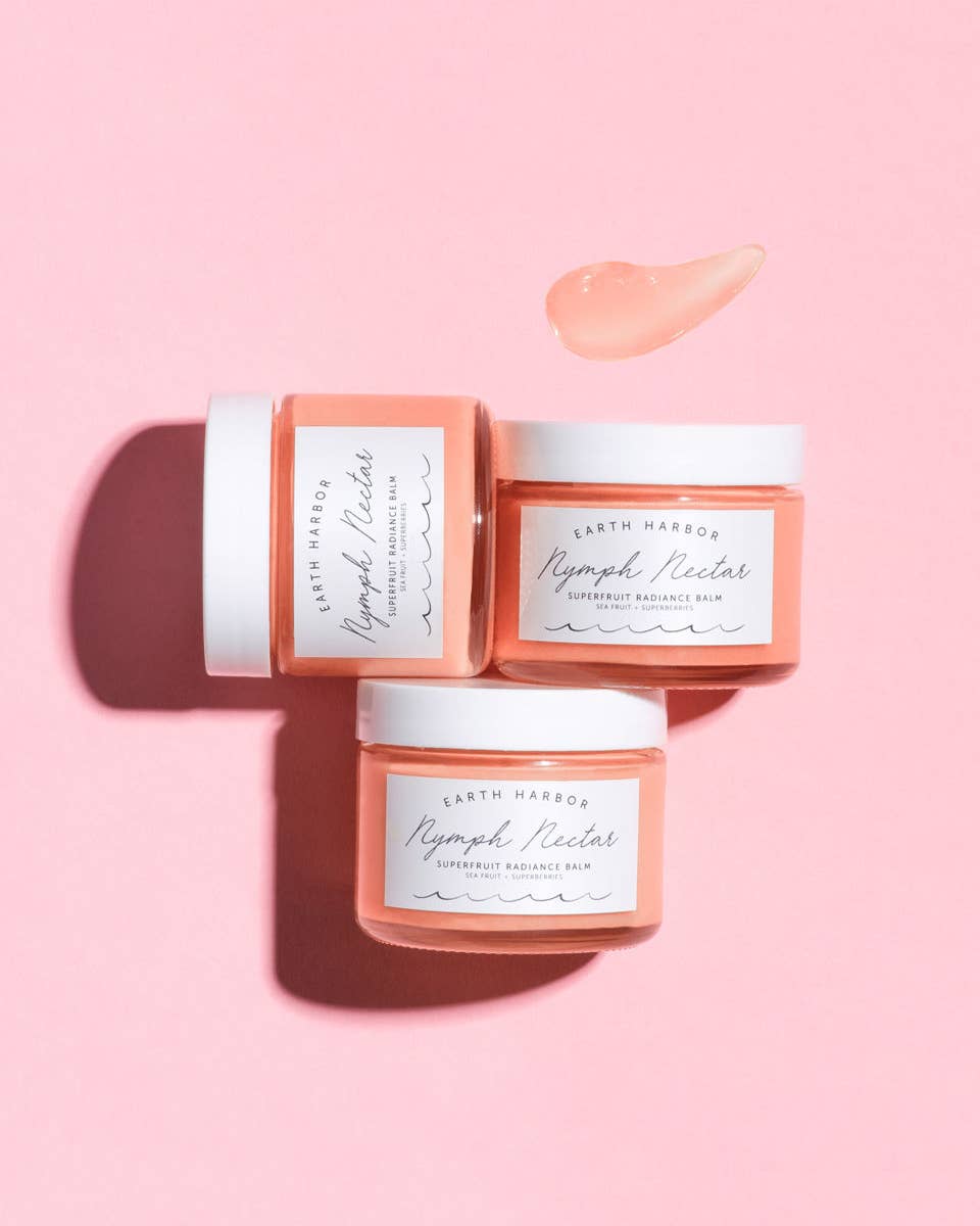 Earth Harbor Naturals - NYMPH NECTAR Superfruit Radiance Balm: Vitamins + Amino Acid: 15 ml