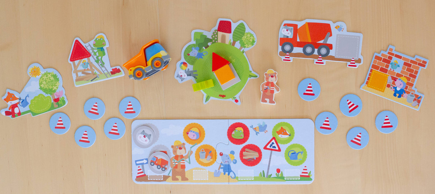 HABA USA - My Very First Games - Building Site - Construction Game