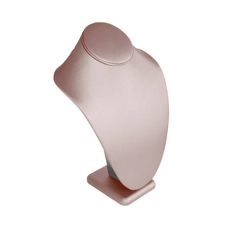 Zakka - Steel Pink Necklace Pendant Display Neck Bust Form 11"H