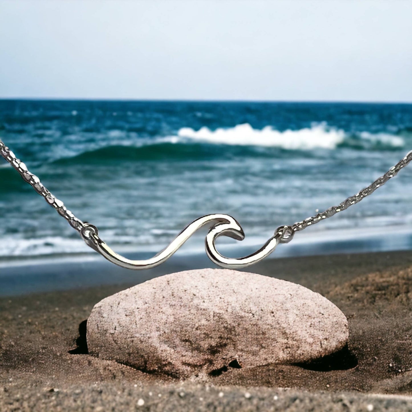 Jackie Gallagher Designs - Handmade Coastal Jewelry - Wave Rider Necklace