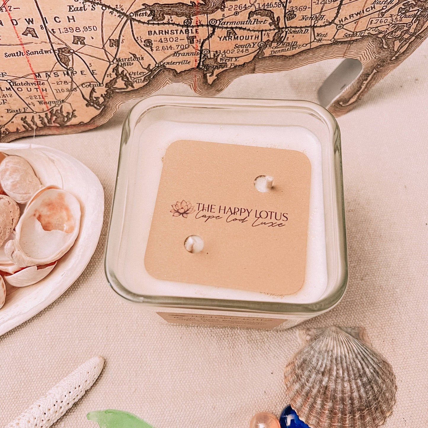The Happy Lotus - Cape Cod Luxe Candles: No. 03 Wellfleet Oysters