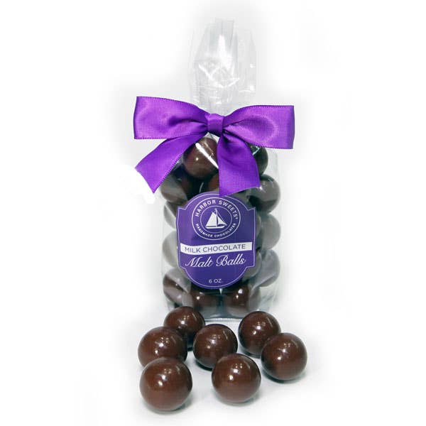 Harbor Sweets - Milk Chocolate Malted Milk Balls - 6 oz