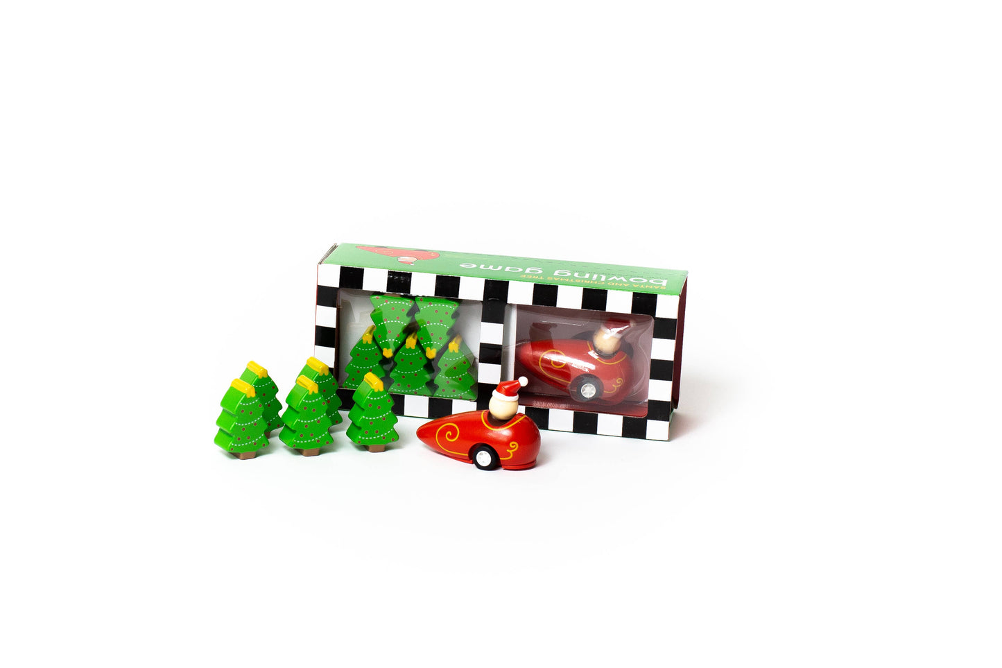 Jack Rabbit Creations - Santa & Christmas Tree Bowling Game