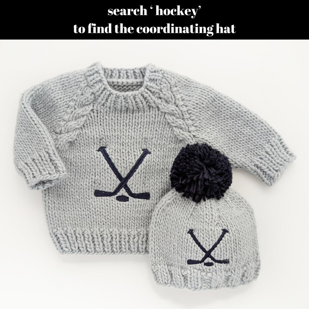 Huggalugs - Hockey Sweater for Baby & Toddler