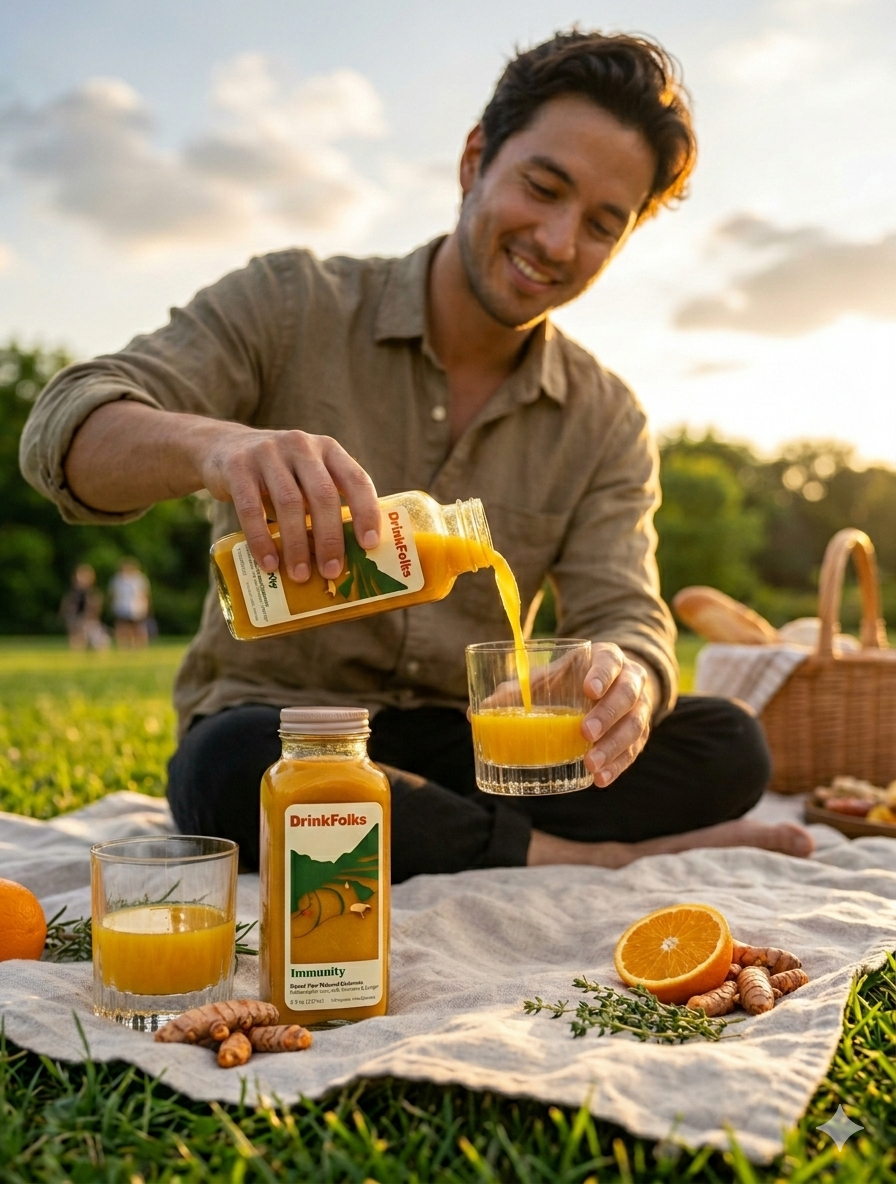 DrinkFolks - Immunity (Arnold Palmer with Benefits)