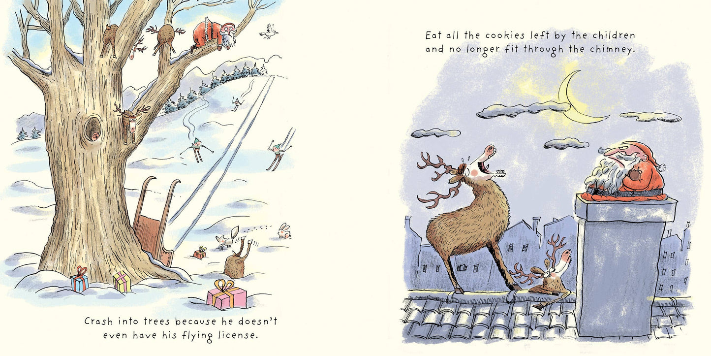 Schiffer Publishing - All the Things Santa Claus Will Never Do