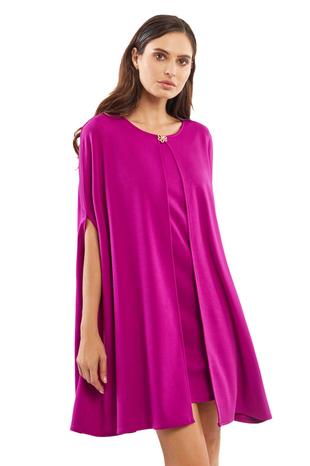 Adore - L3653 - Cape Dress
