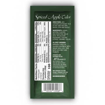 McSteven's - Spiced Apple Cider Mix (1oz Packets)
