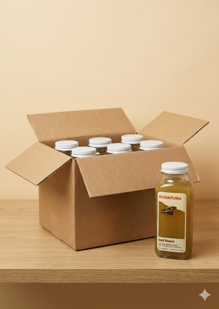 DrinkFolks - Gut Reset (Healthy Asian-Inspired Horchata)
