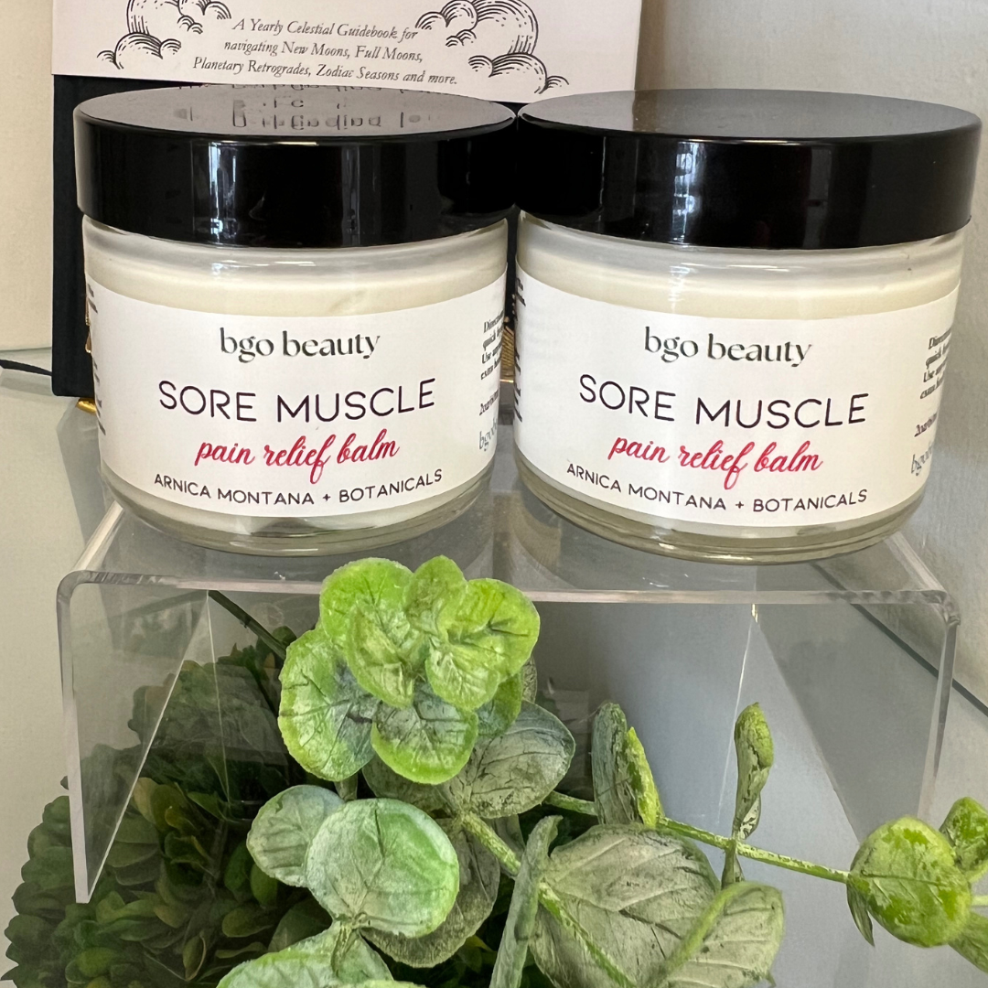 Buffalo Gal - Sore Muscle Cream Arnica Montana Pain Relief: English / 2oz