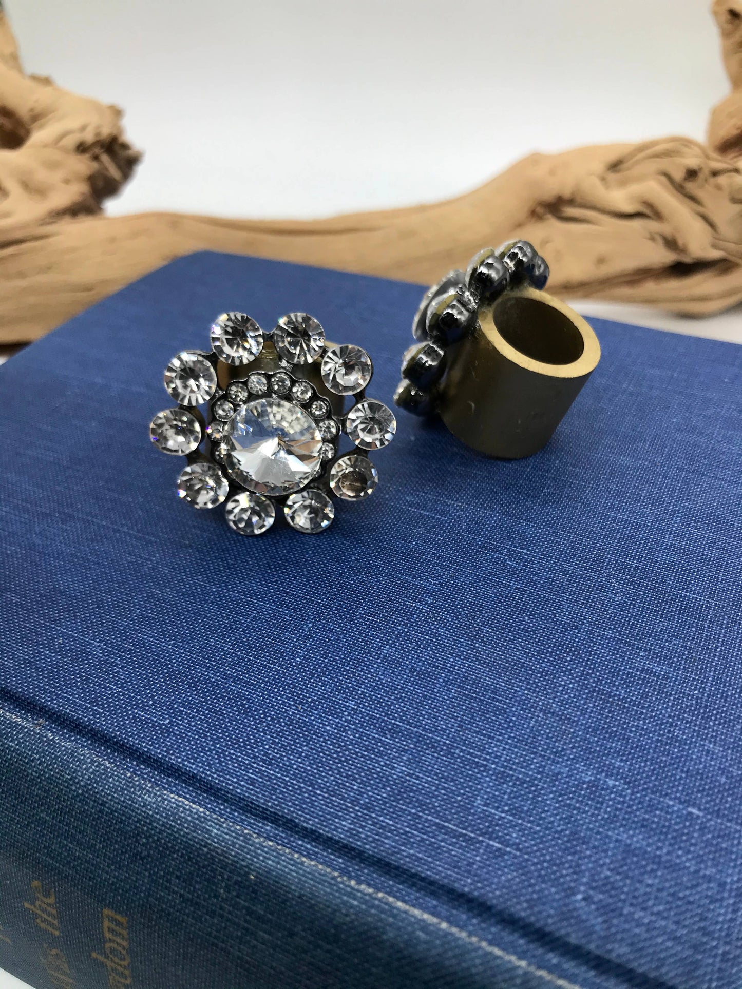 A Rare Bird Shop - Crystal Button Slide