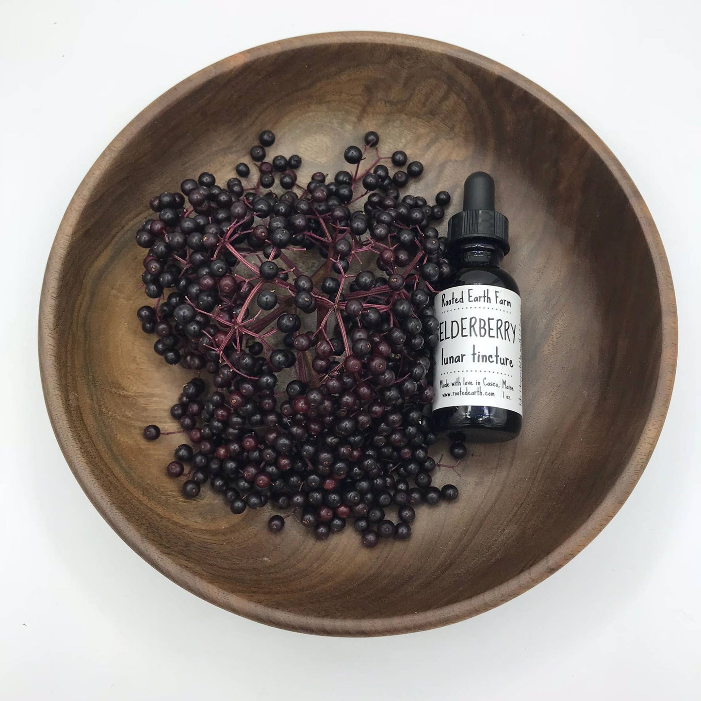 Rooted Earth Farm + Apothecary - Elderberry Tincture - 2 Size Options
