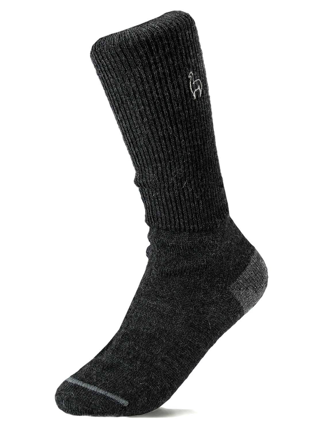 Shupaca Alpaca - Alpaca Socks - Business - Black