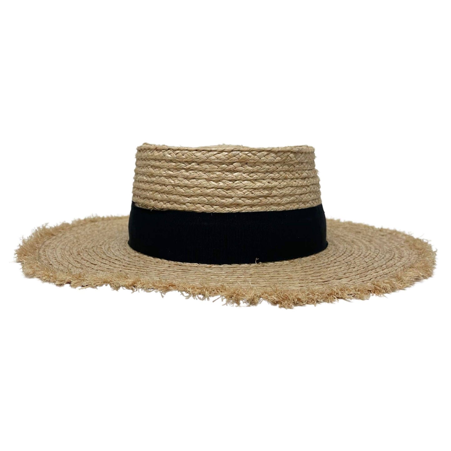 American Hat Makers - Corsica - Straw Sun Hat-Fashion