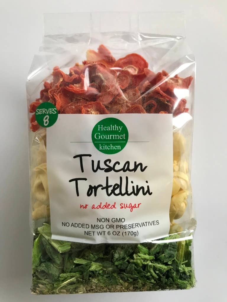 Healthy Gourmet Kitchen - Tuscan Tortellini Soup