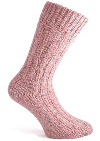 Donegal Socks - Donegal Socks | Wool Socks | Light Pink