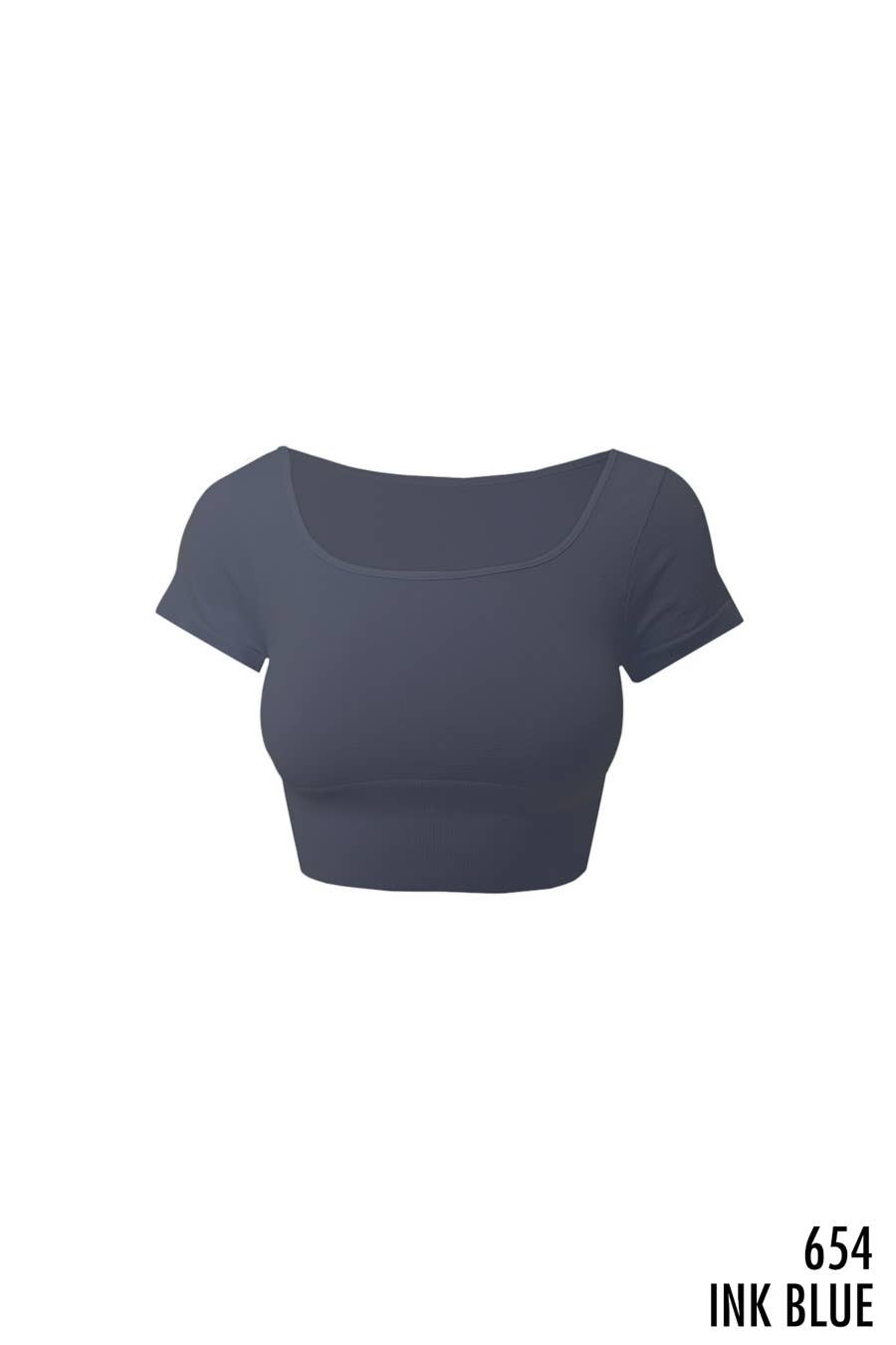 NIKIBIKI - NS8114 - Cap Sleeve Square Neck Top