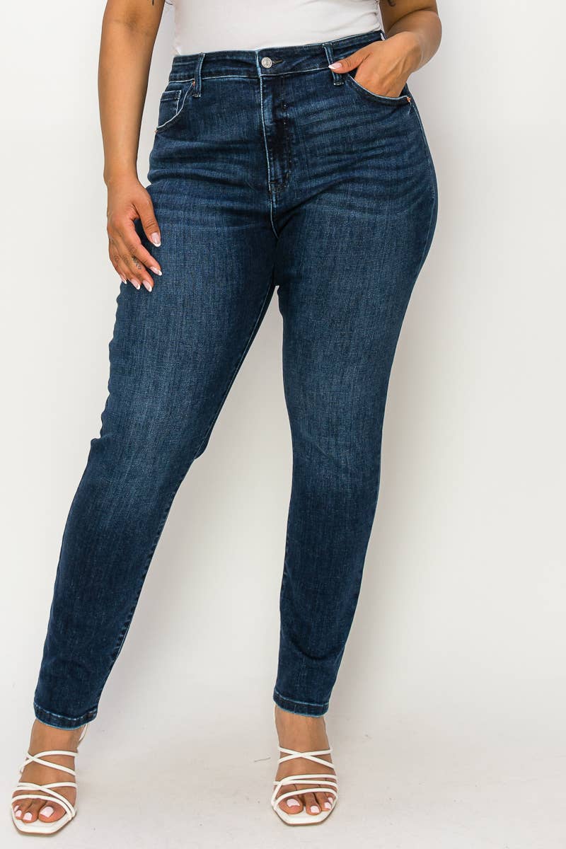 ARTEMIS VINTAGE - PLUS SIZE - HIGH RISE SKINNY