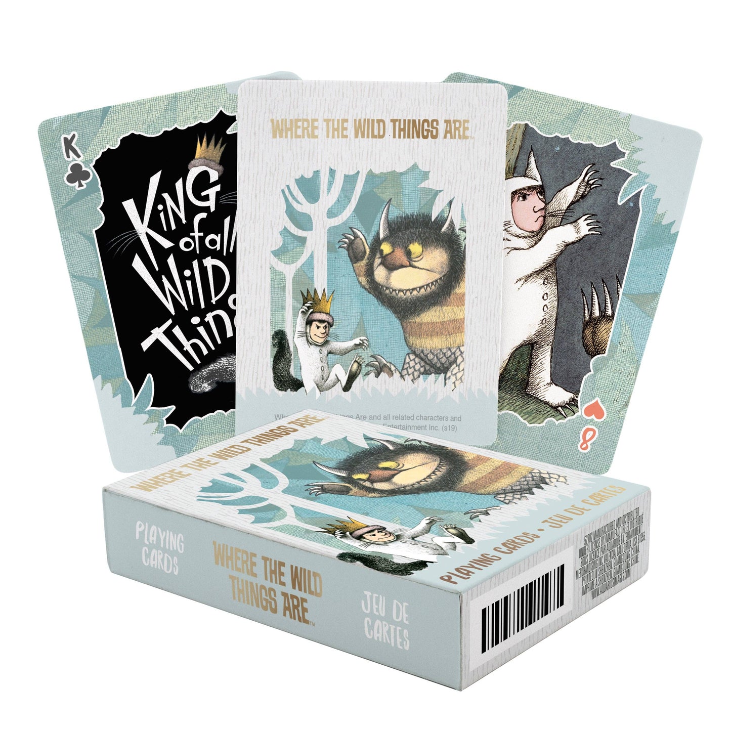 AQUARIUS, GAMAGO, ICUP, & ROCK SAWS by NMR Brands - Where The Wild Things Are Playing Cards