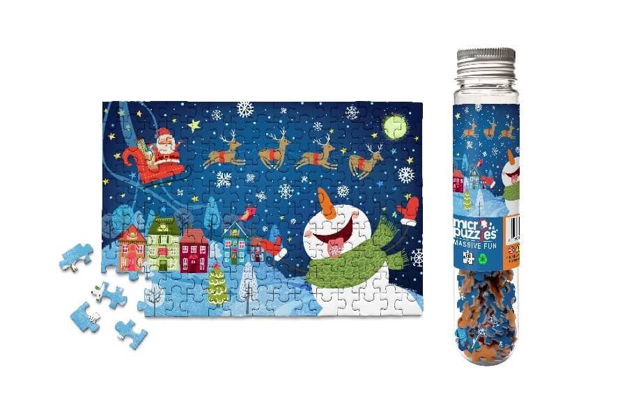 Micro Puzzles - Holidays - Here Comes Santa MicroPuzzle Mini Jigsaw Puzzle