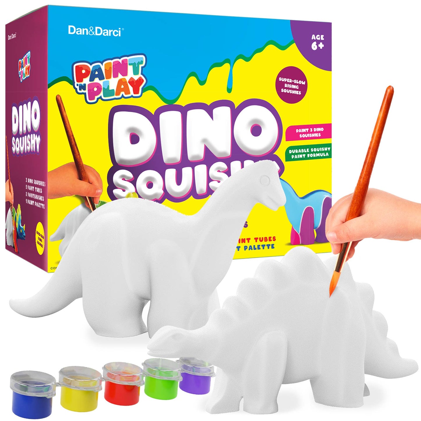 Dan&Darci - Paint a Dino Squishy