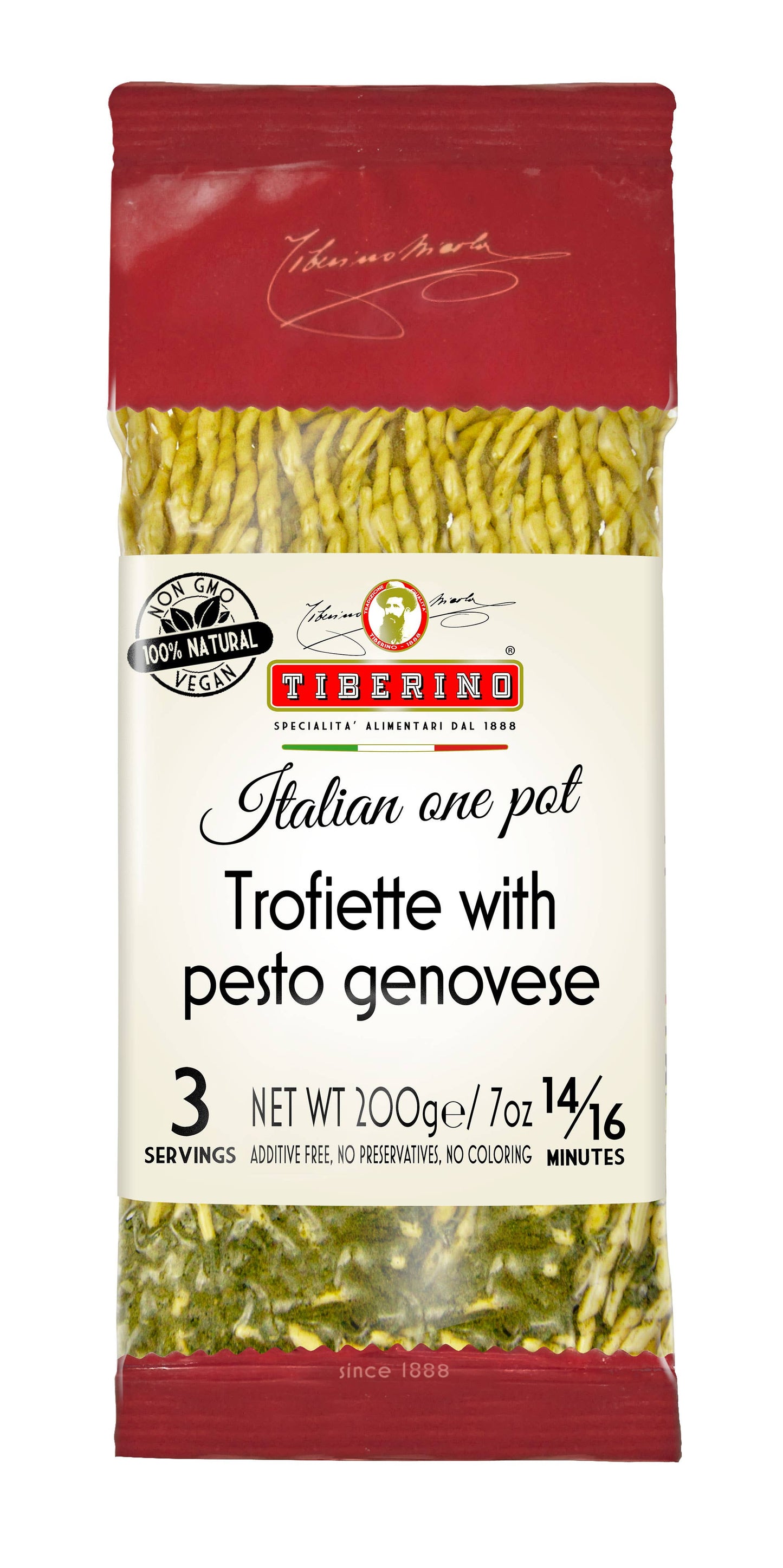 Tiberino - Trofiette with Basil Pesto