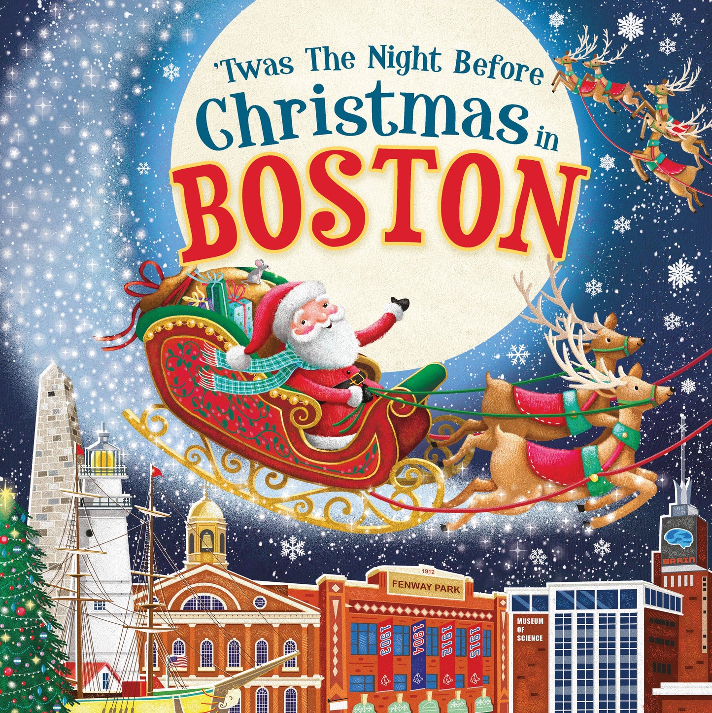 Sourcebooks - 'Twas the Night Before Christmas in Boston (HC)