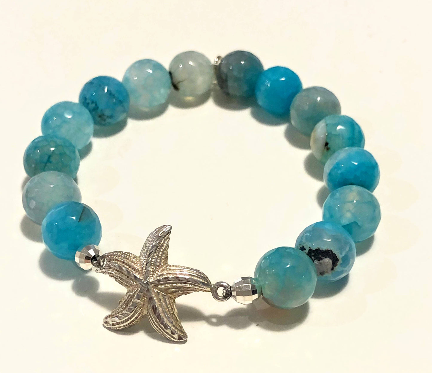 Fishgirl Designs - Sterling Silver Starfish Bracelet