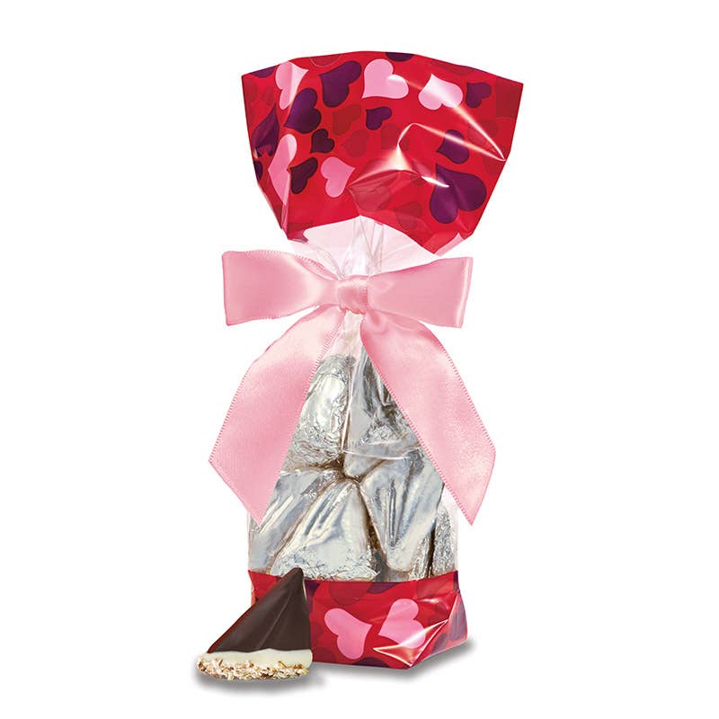 Harbor Sweets - NEW!! Valentines Dark Chocolate Sweet Sloops 12 pc cello bag