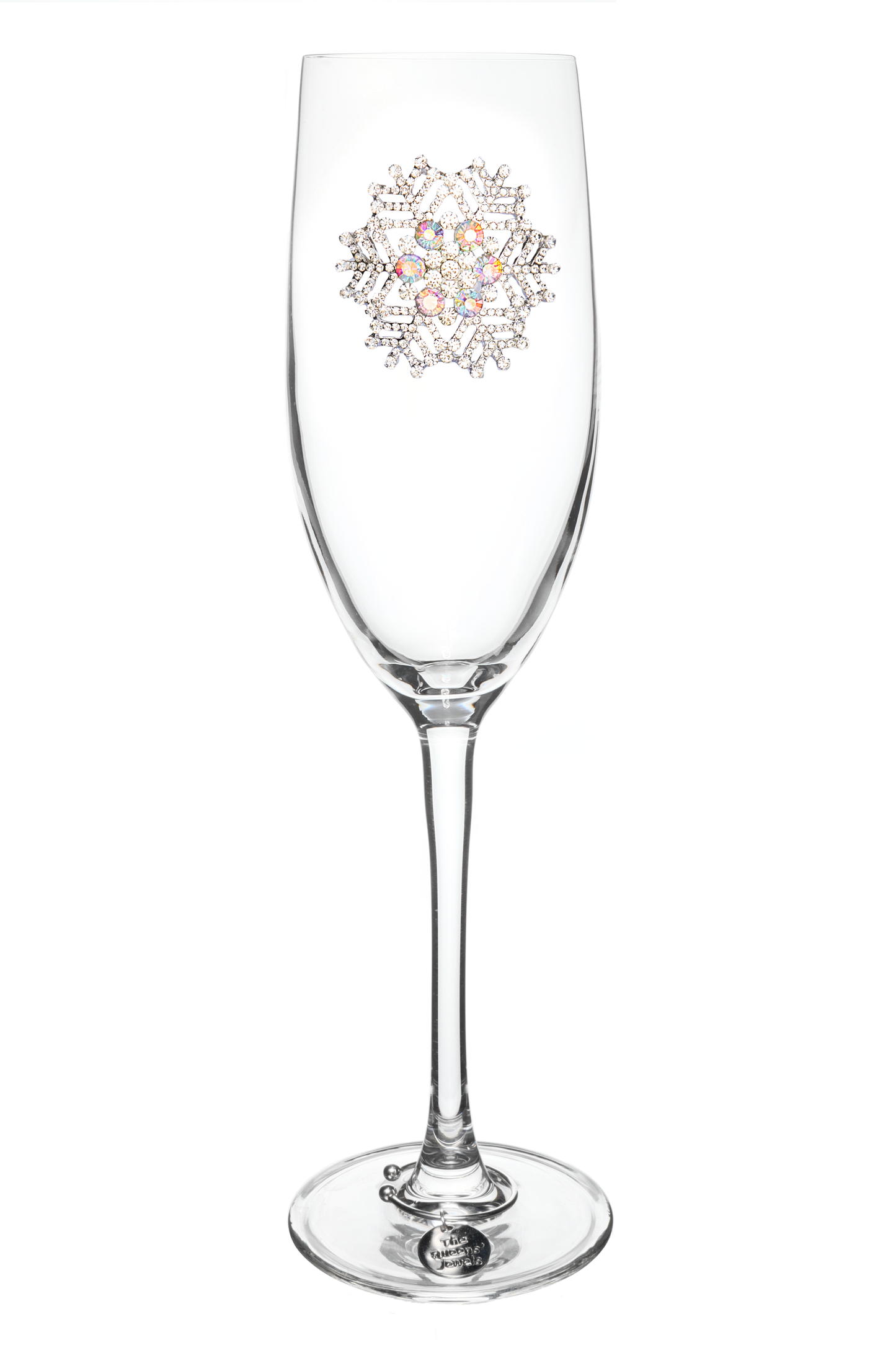 The Queens' Jewels® - Snowflake Jeweled Champagne Flute
