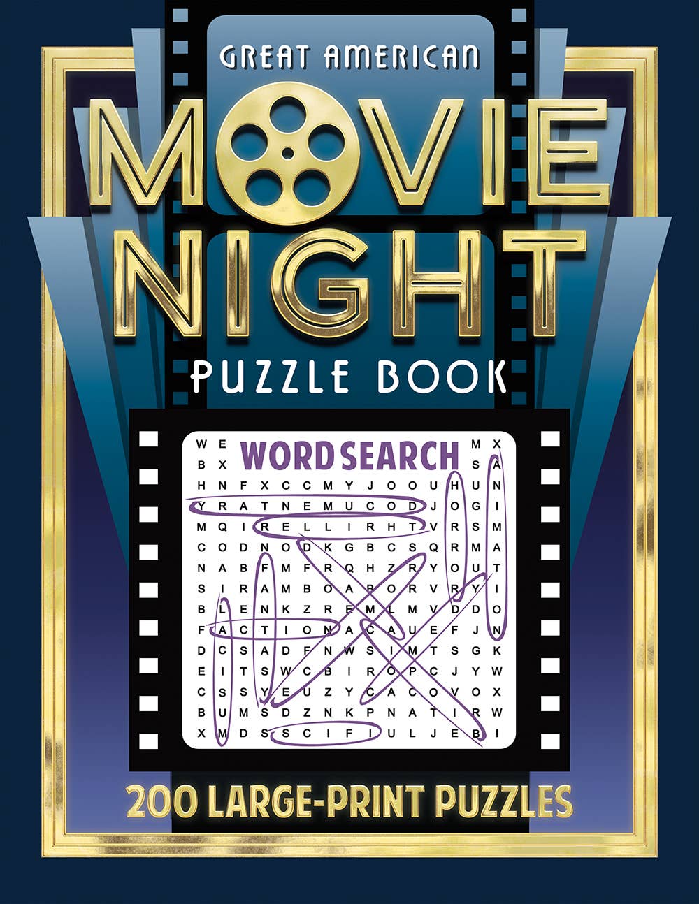 Applewood Books - Great American Movie Night Puzzle Book