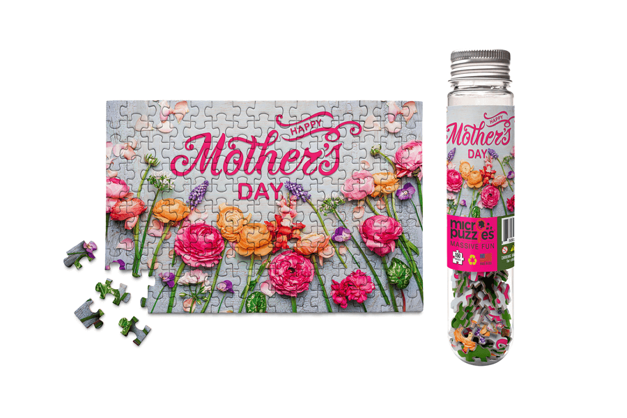 Micro Puzzles - Mother's Day - Flowers MicroPuzzle Mini Jigsaw Puzzle