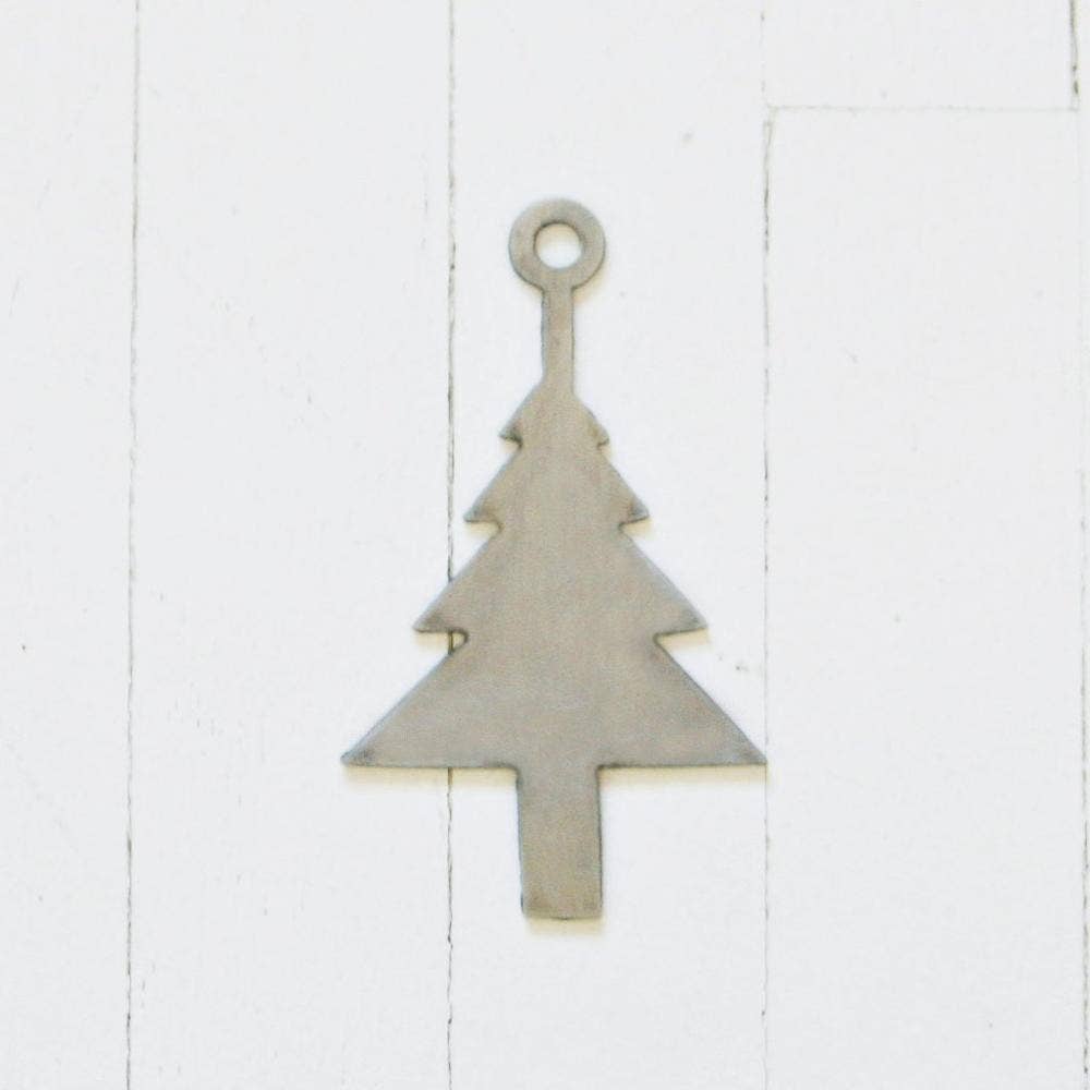 Rusted Orange Craftworks Co. - 4" METAL CHRISTMAS ORNAMENTS