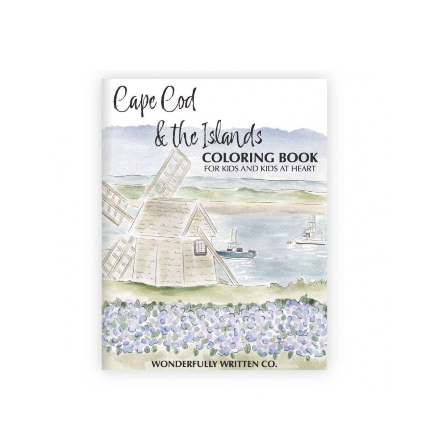 WonderfullyWrittenCo - Cape Cod & the Islands Coloring Book
