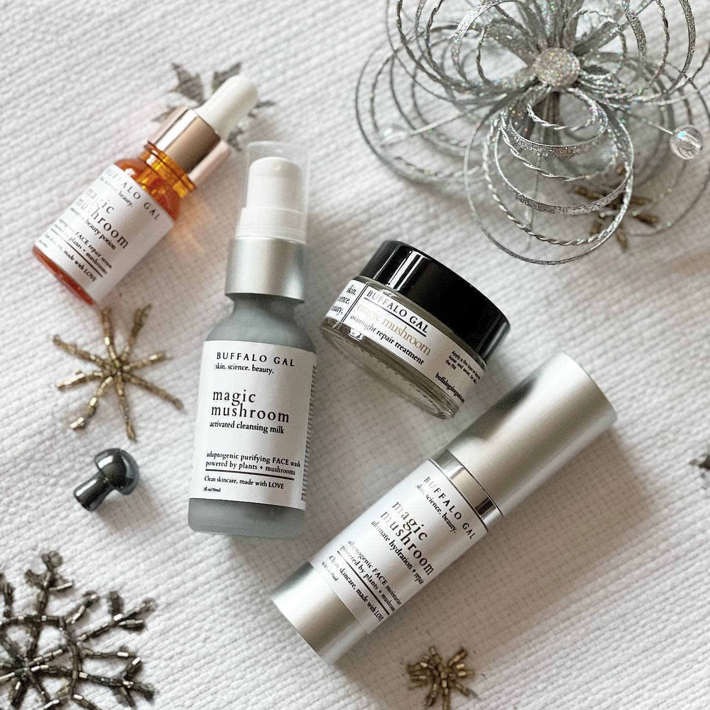 Buffalo Gal - Magic Mushroom Skincare Discovery Set Evening SUNSET