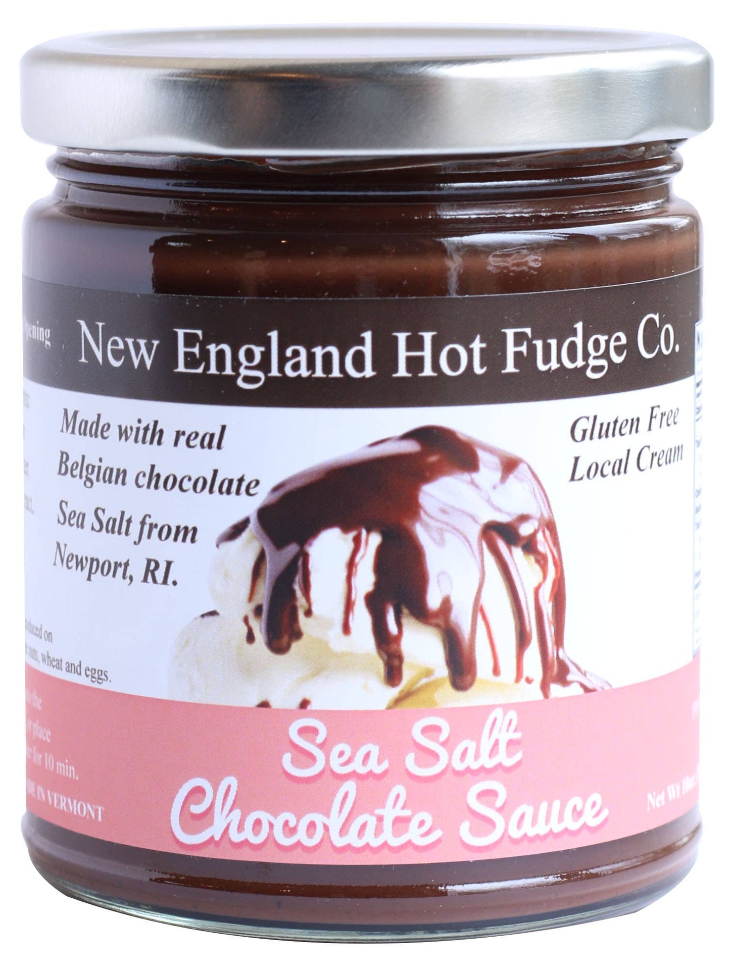 New England Hot Fudge - Sea Salt Hot Fudge