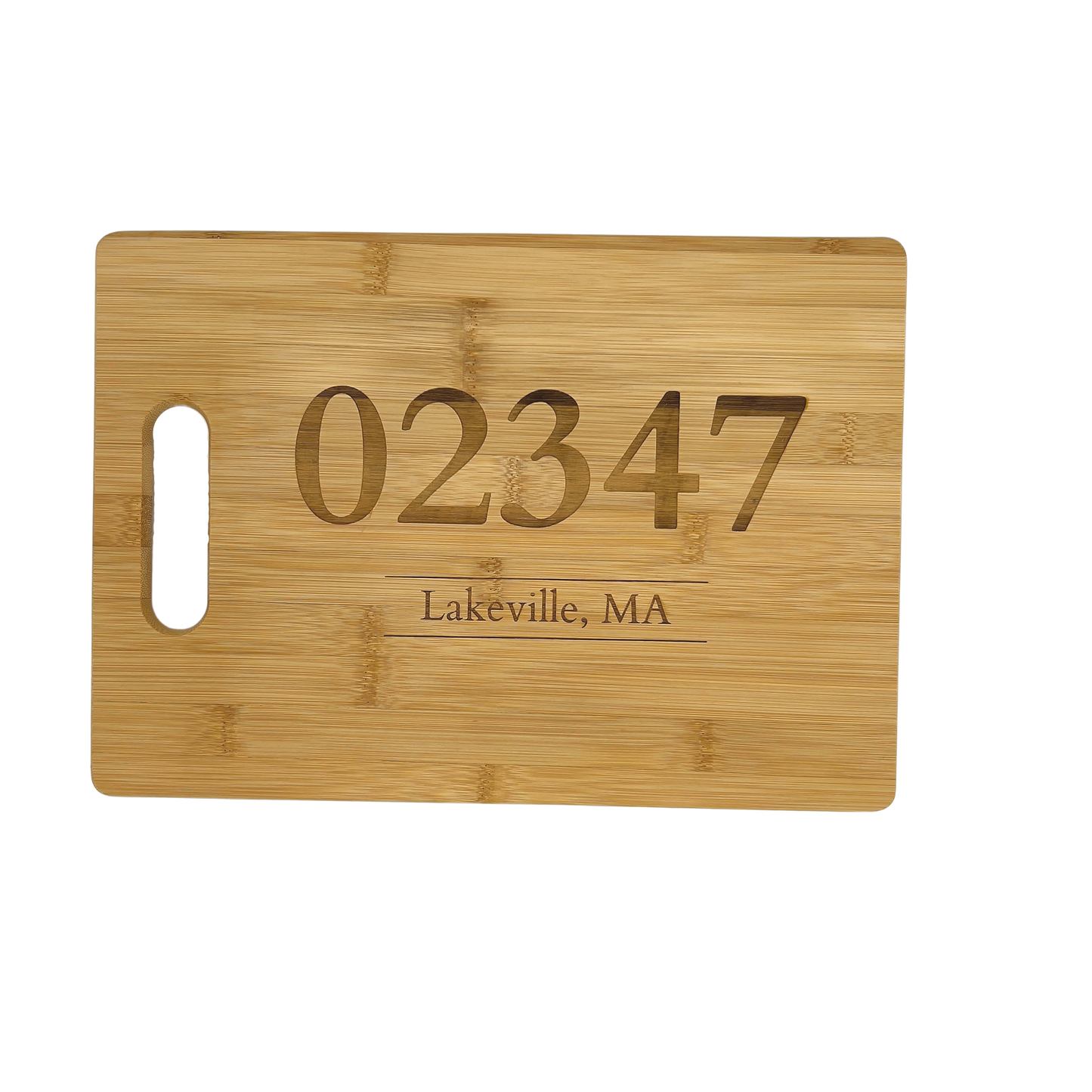 Nautically Northern - Zip Code Cutting Board