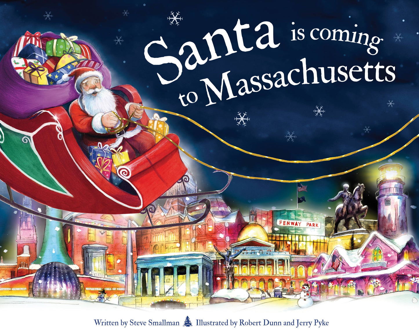 Sourcebooks - Santa Is Coming to Massachusetts, 2E (HC)