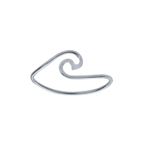 Nautically Northern - Curled Wave Ring
