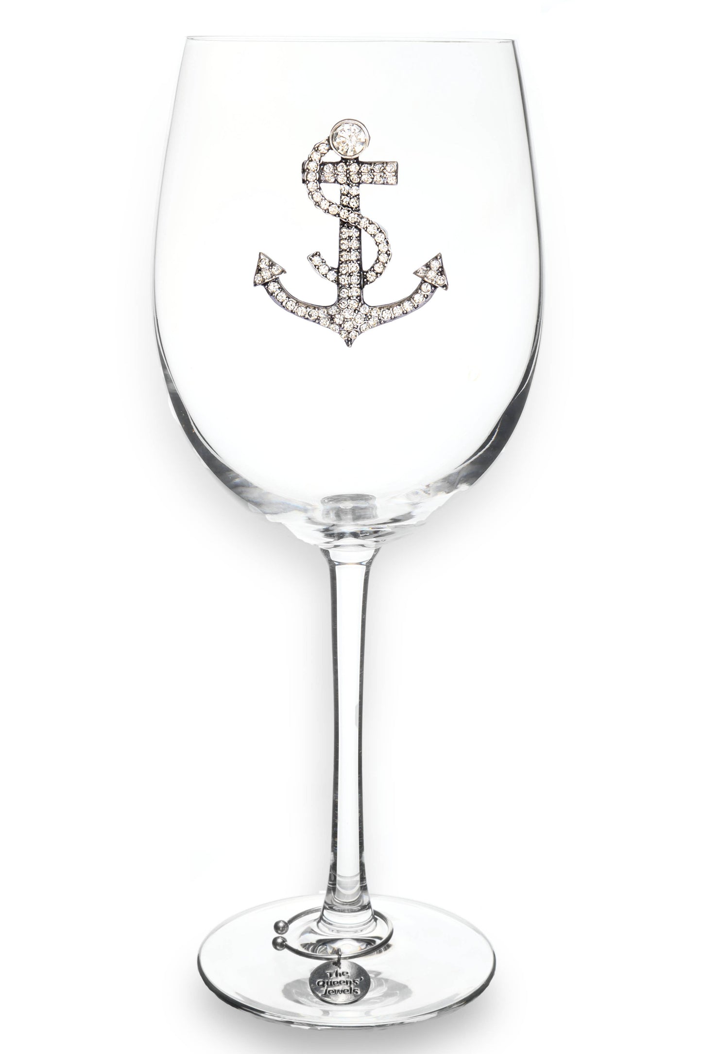 The Queens' Jewels® - Anchor Jeweled Stemmed Wine Glass