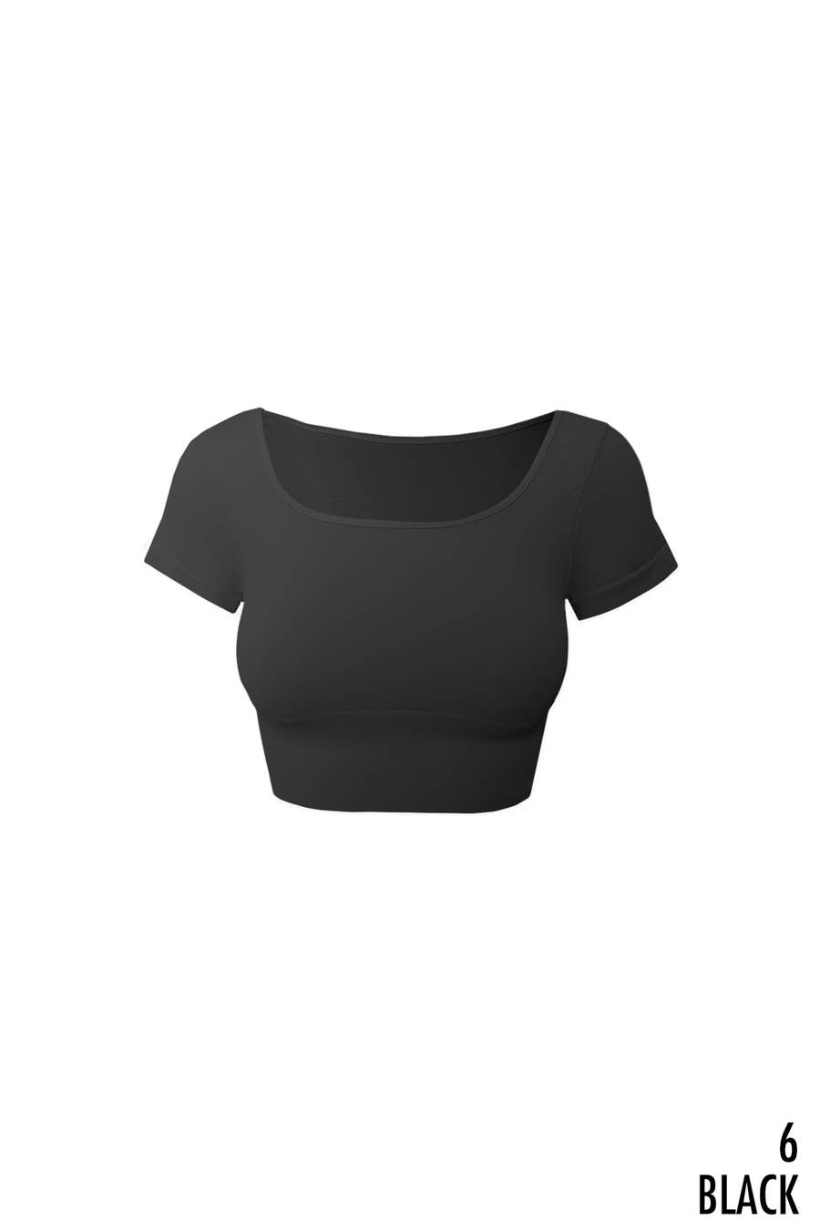 NIKIBIKI - NS8114 - Cap Sleeve Square Neck Top