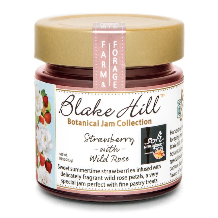 Strawberry with Wild Rose