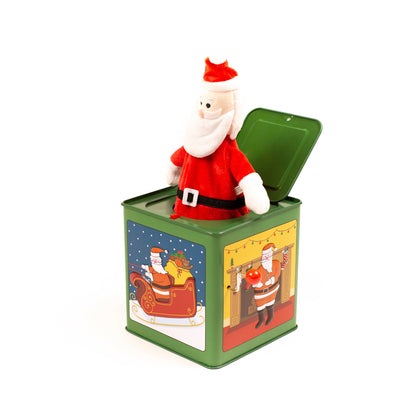 Jack Rabbit Creations - Santa Christmas Jack in the Box