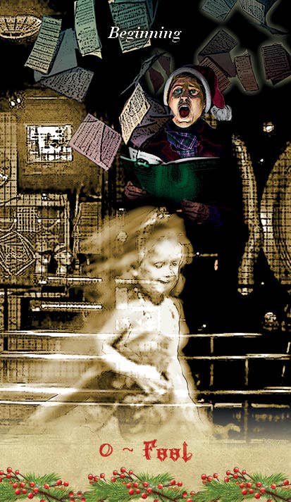 Schiffer Publishing - A Christmas Tarot: Ghosts of Past, Present, and Future