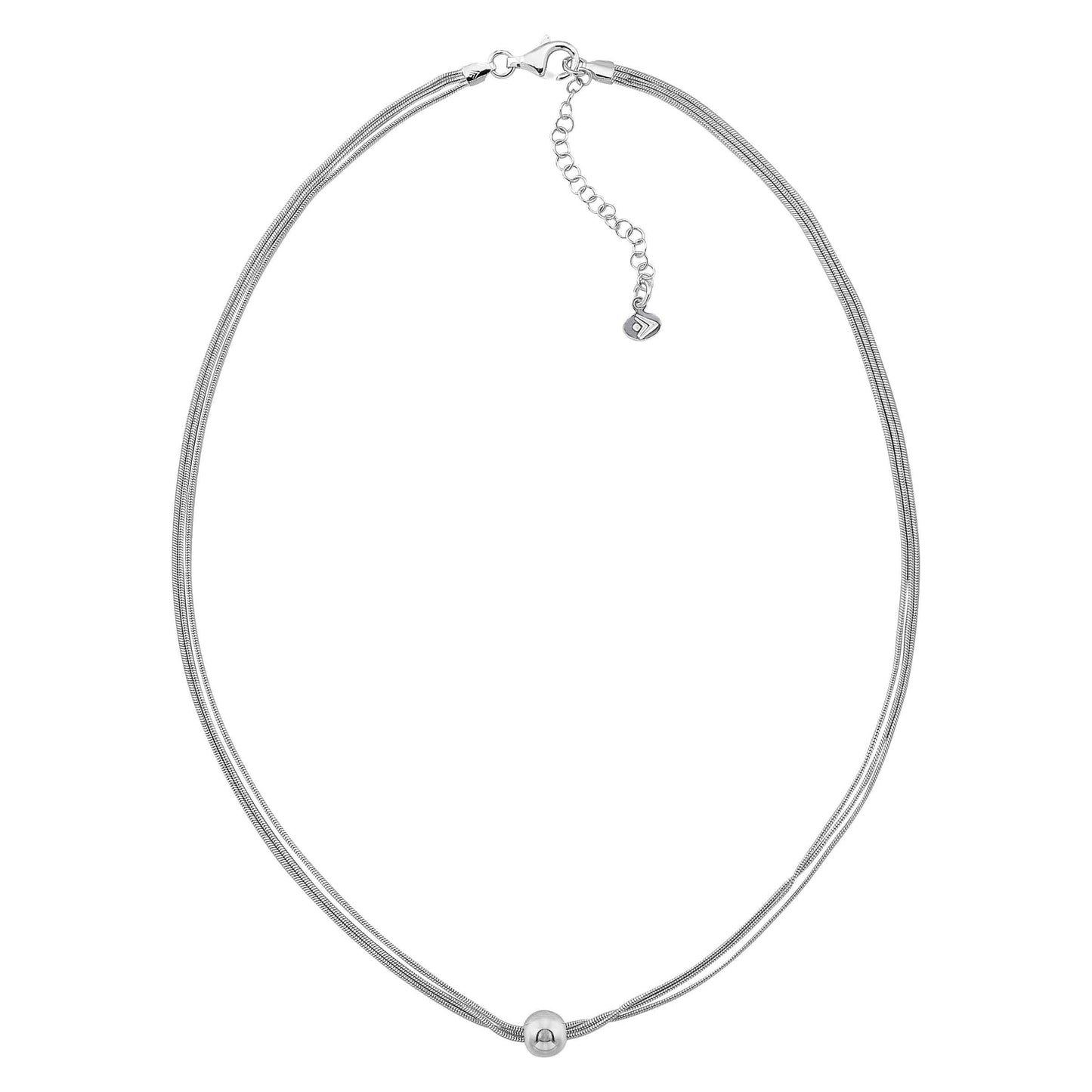 Silpada - Silpada 'Thoreau' Multi-Strand Bead Necklace in Silver
